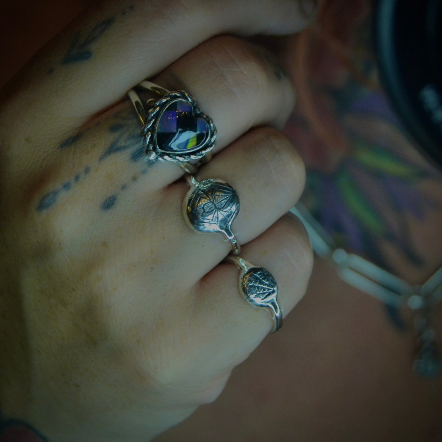 The Weaver & The Web Signet Rings