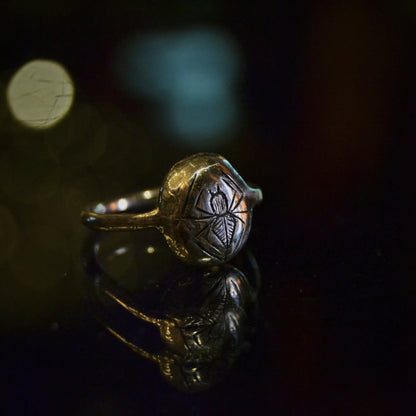 The Weaver & The Web Signet Rings